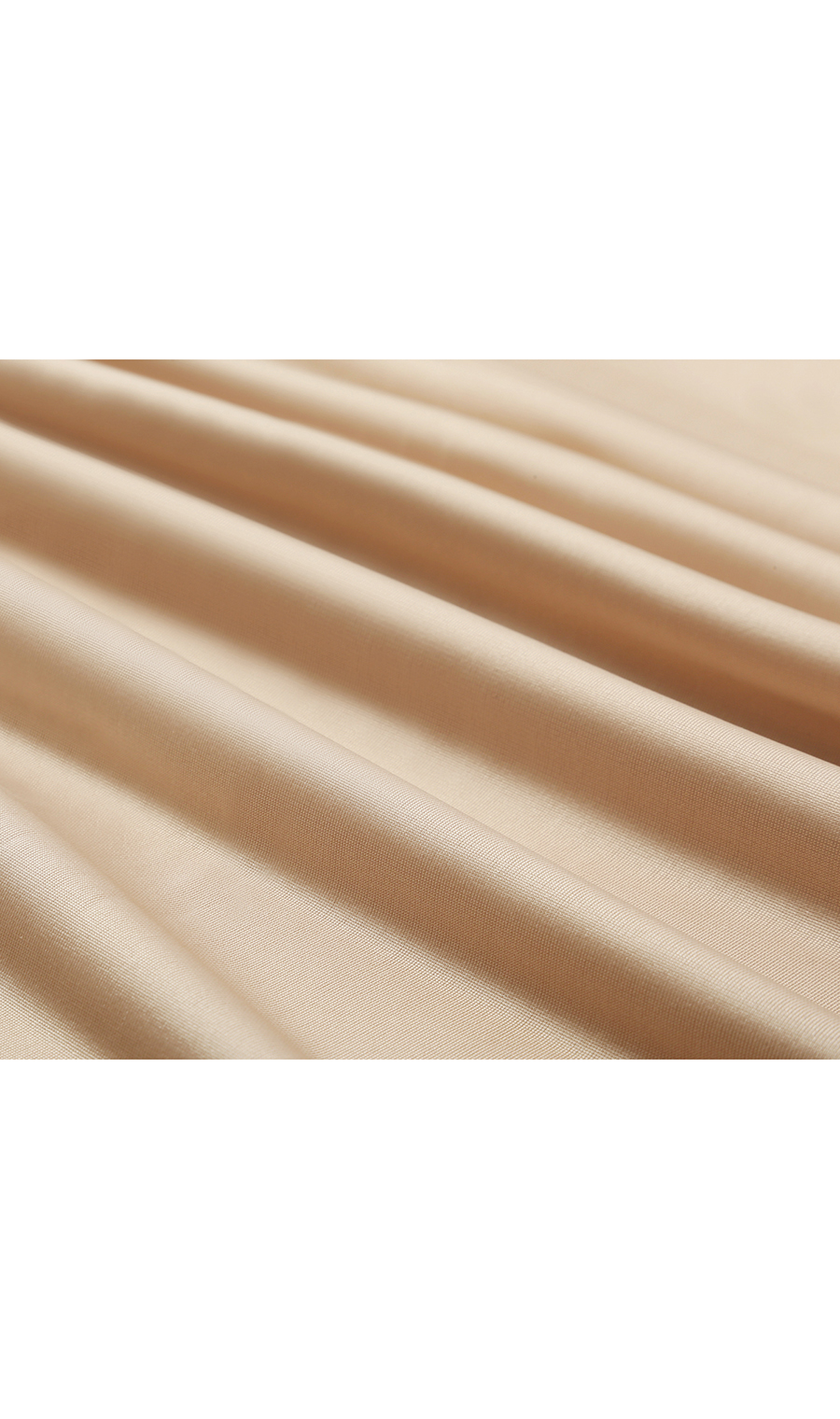 ■透けにくいインナースリップ【75cm丈】【Atsugi】【WEB限定】 ベージュ M