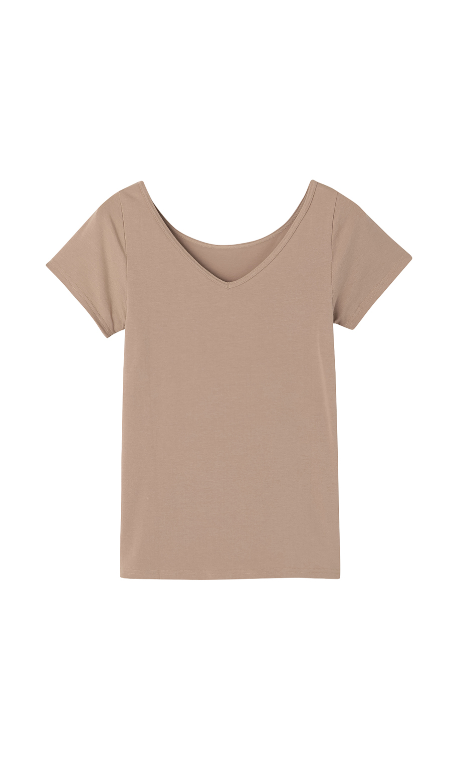 ■2分袖インナー【Atsugi】【WEB限定】 ベージュ M