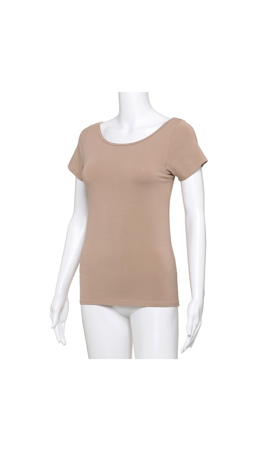 ■2分袖インナー【Atsugi】【WEB限定】 ベージュ M