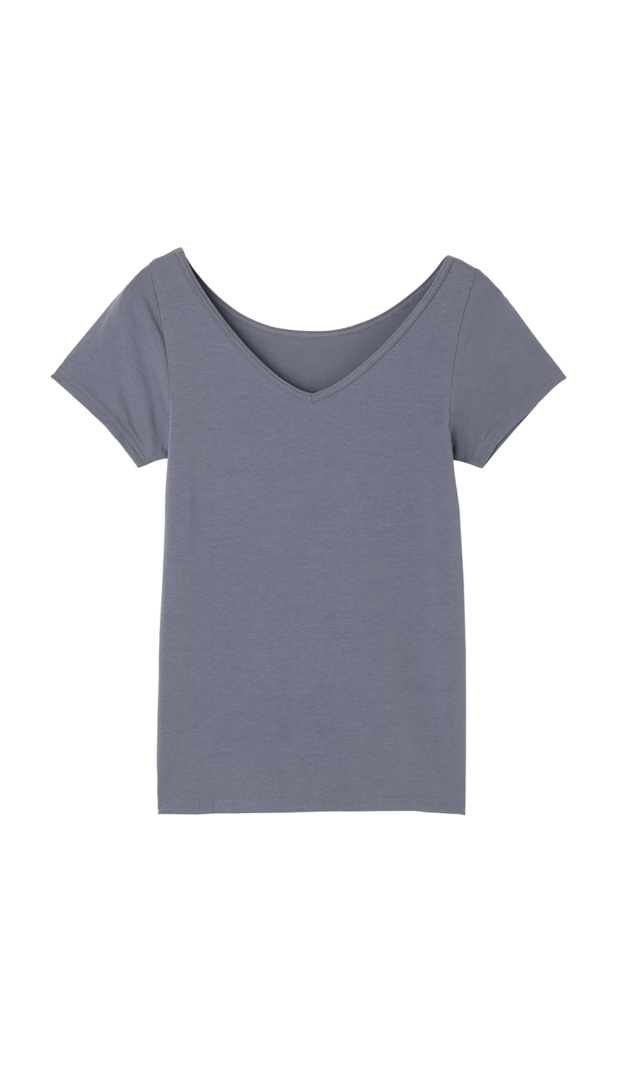 ■2分袖インナー【Atsugi】【WEB限定】 グレー M