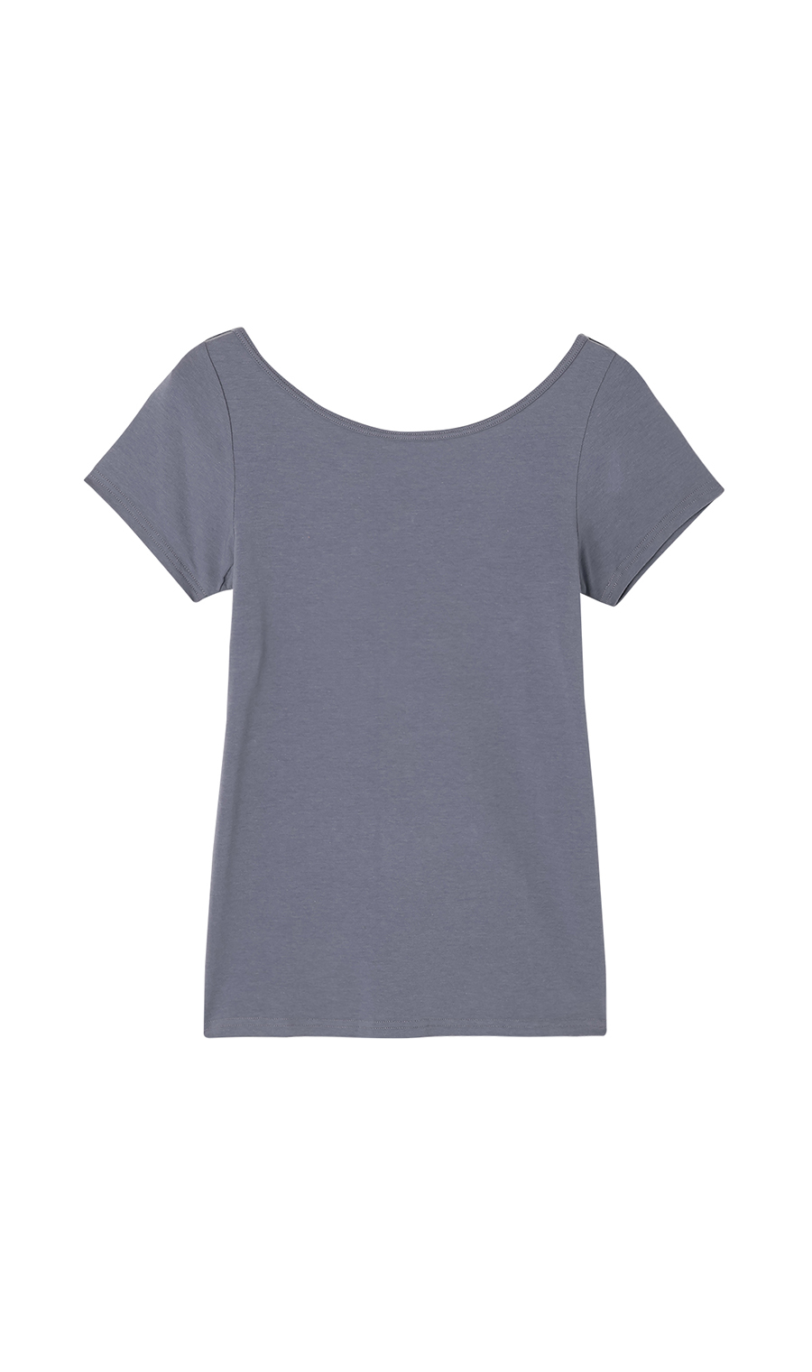 ■2分袖インナー【Atsugi】【WEB限定】 グレー M