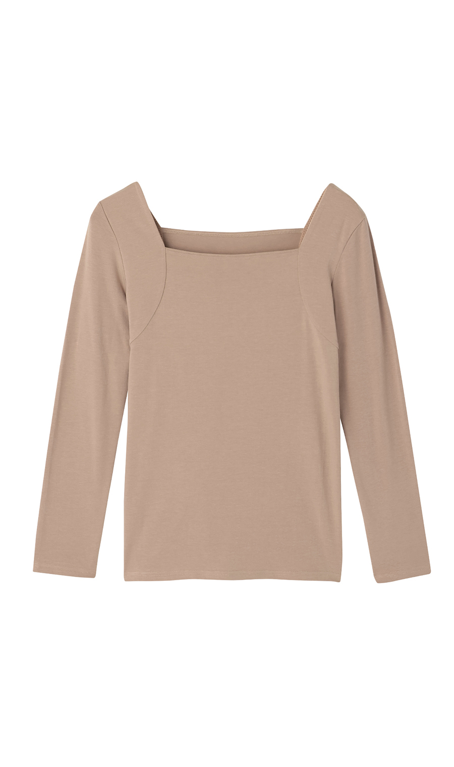 ■8分袖インナー【Atsugi】【WEB限定】 ベージュ M