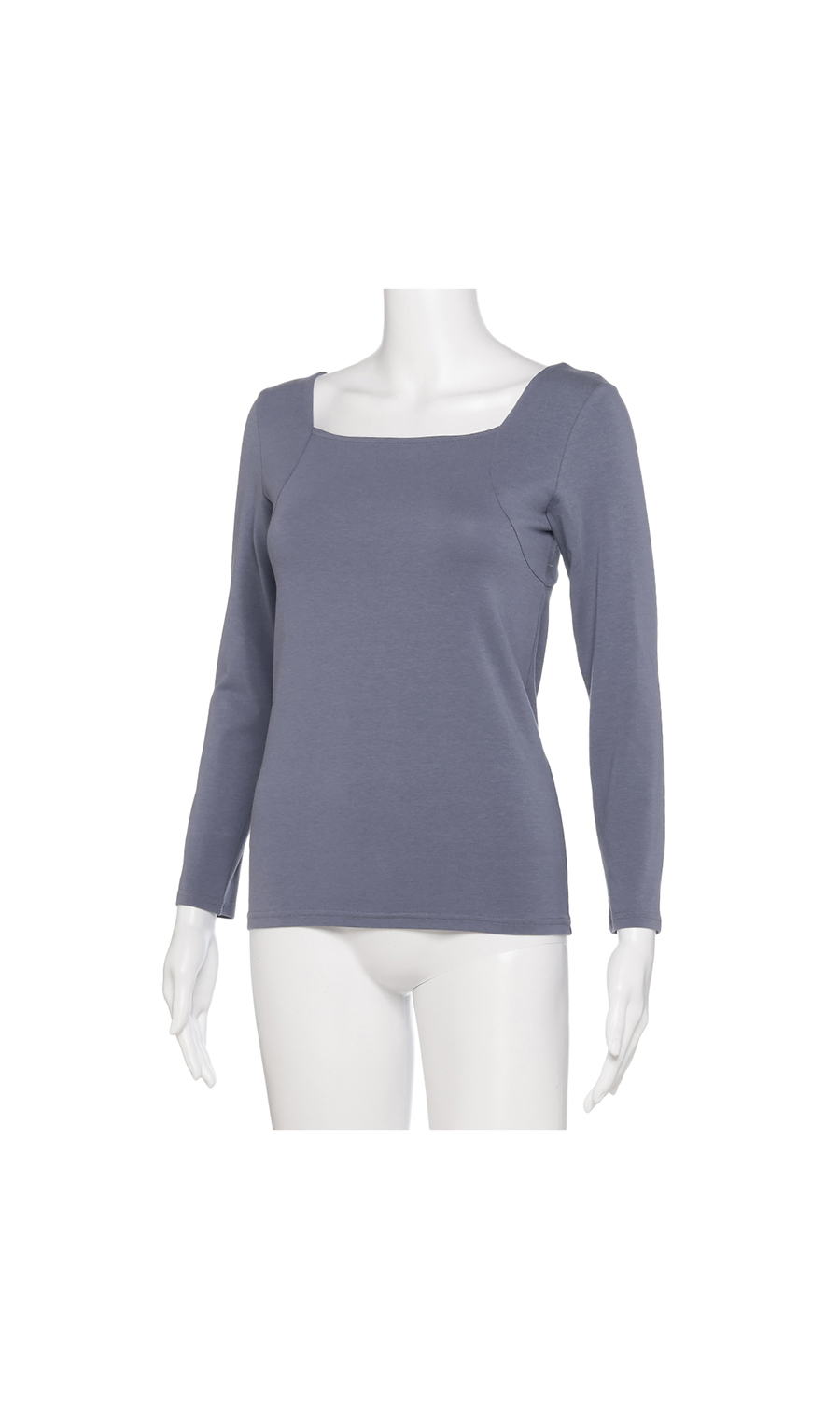 ■8分袖インナー【Atsugi】【WEB限定】 グレー M