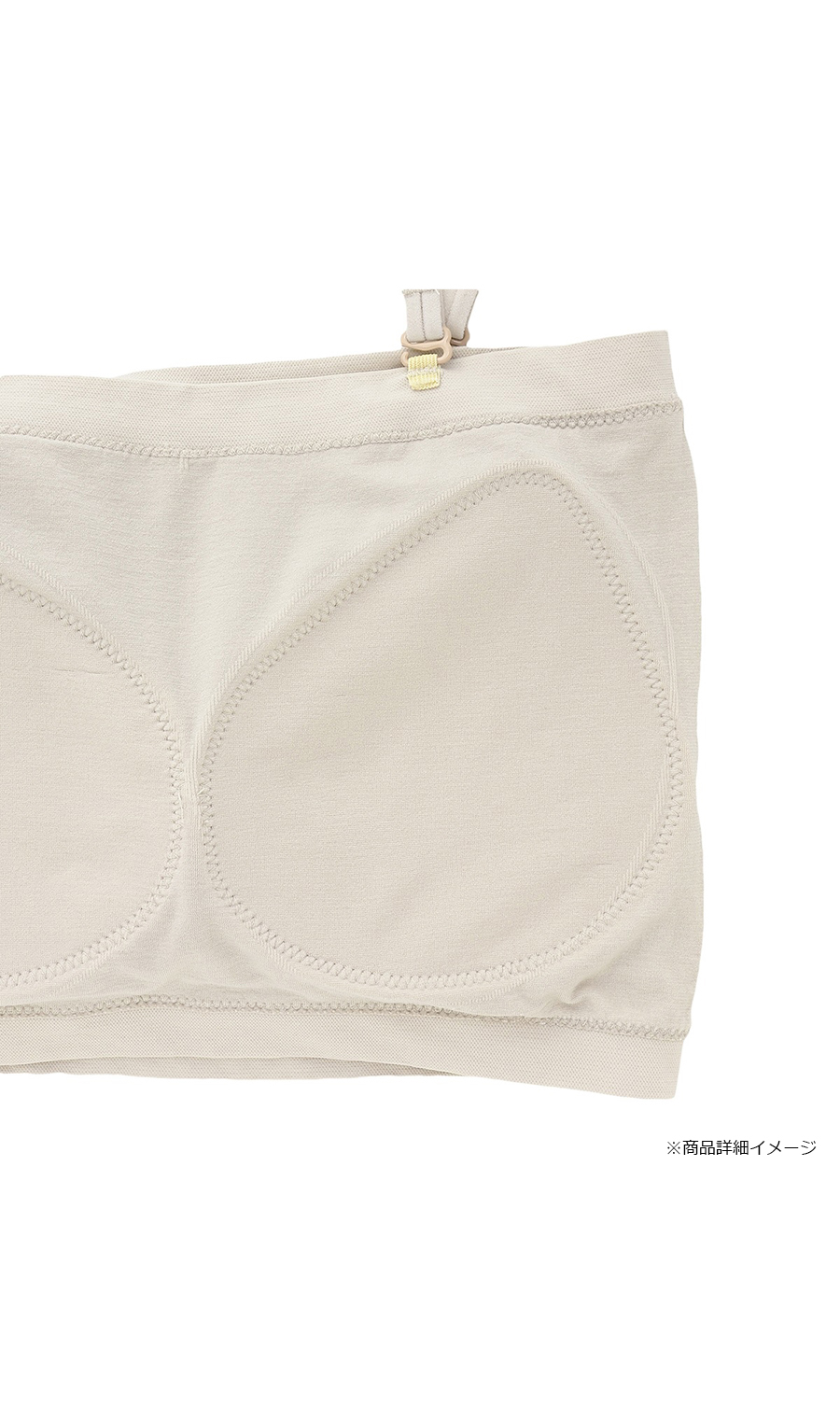 ■カップ付チューブトップ【Atsugi】【WEB限定】 ブラック M