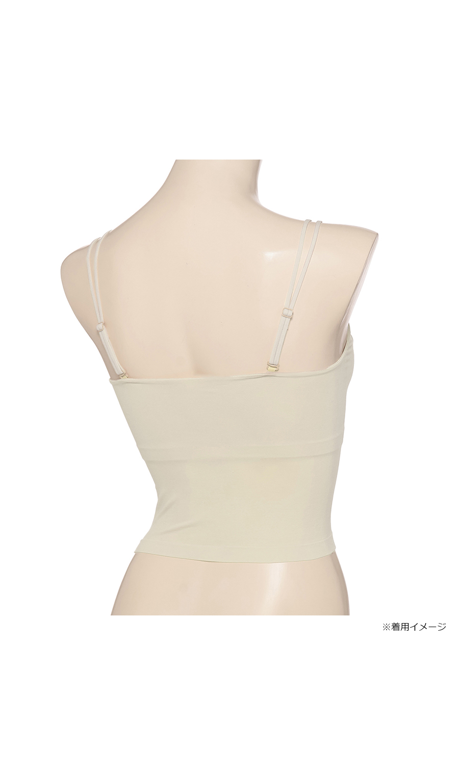 ■カップ付キャミソール【Atsugi】【WEB限定】 ブラック M