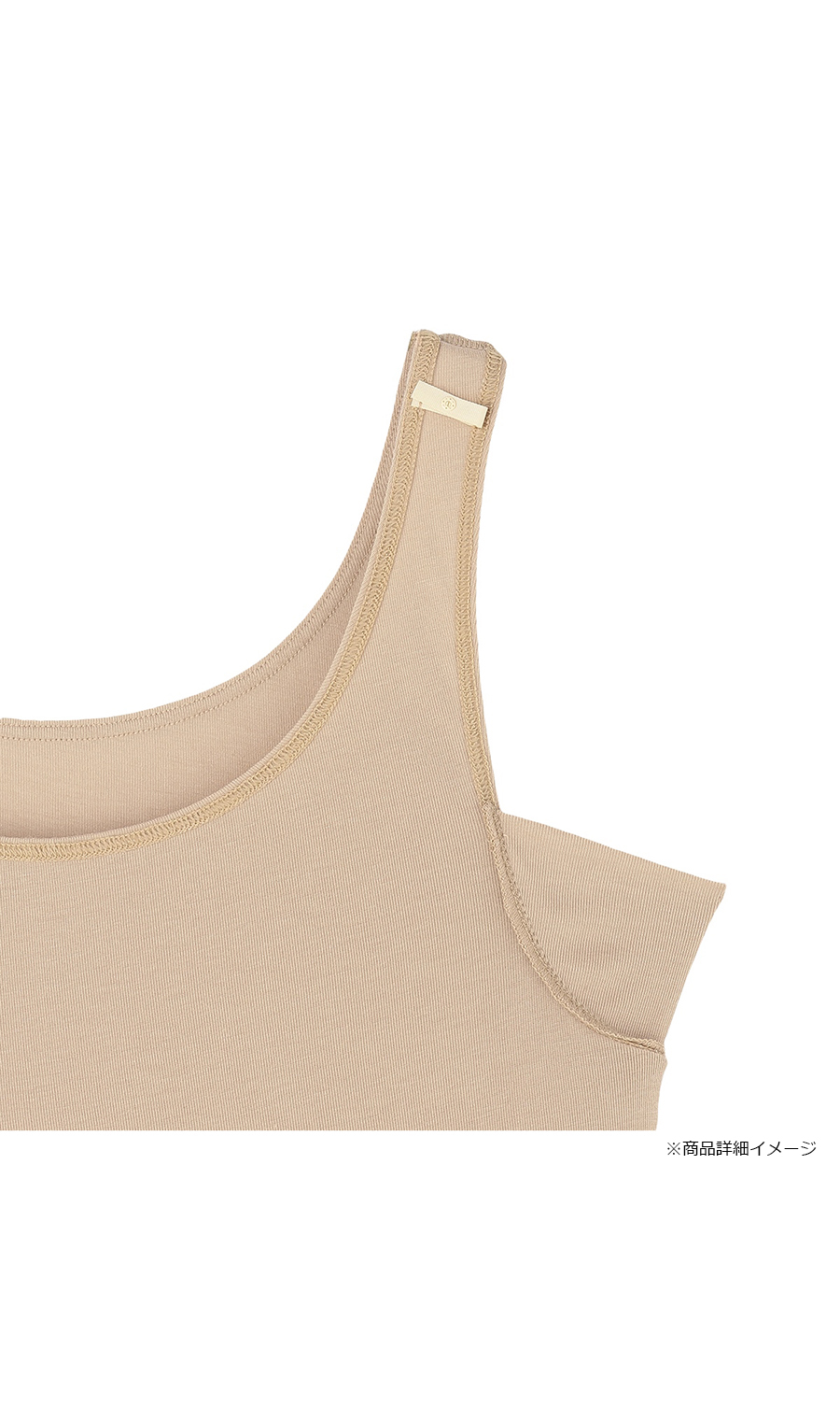 ■脇汗パッド付タンクトップ【Atsugi】【WEB限定】 ブラック M