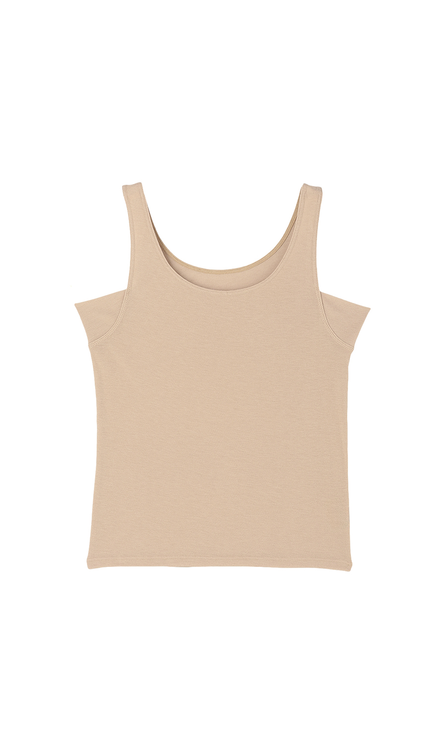 ■脇汗パッド付タンクトップ【Atsugi】【WEB限定】 ベージュ M