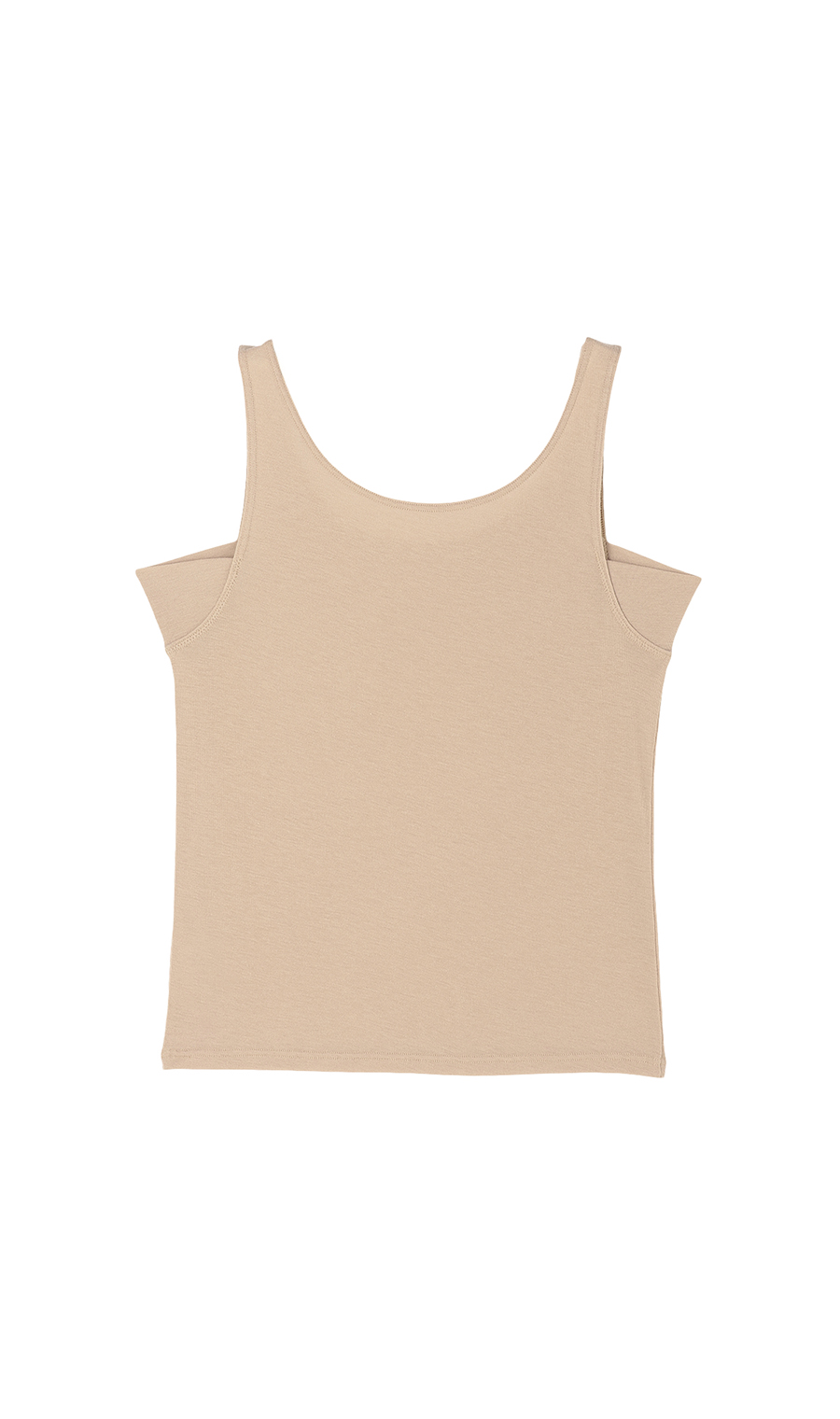 ■脇汗パッド付タンクトップ【Atsugi】【WEB限定】 ベージュ M