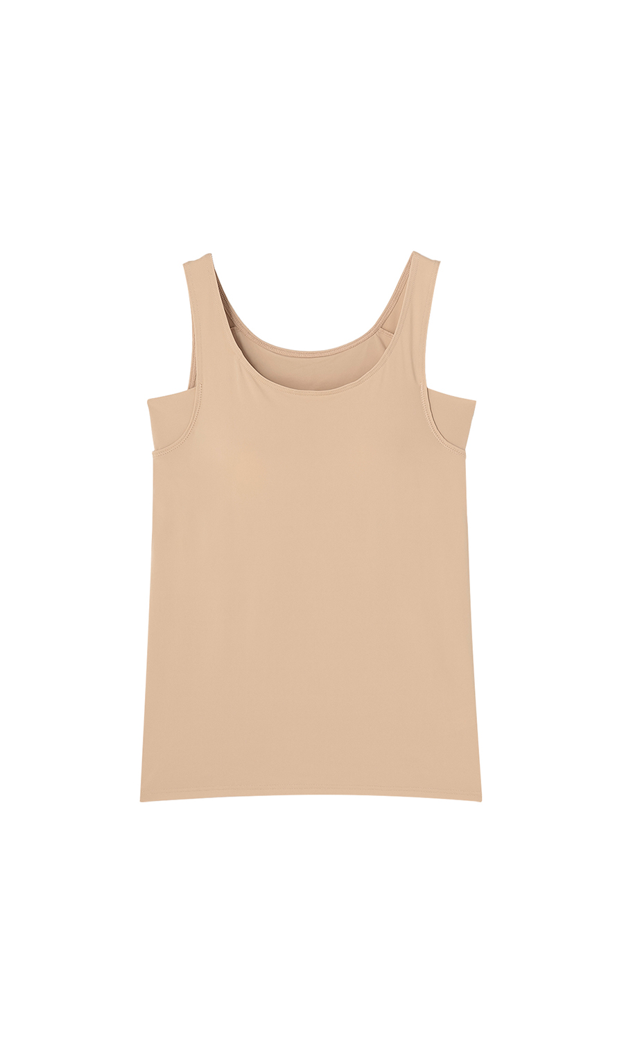 ■透けにくいブラトップ【Atsugi】【WEB限定】 ベージュ M