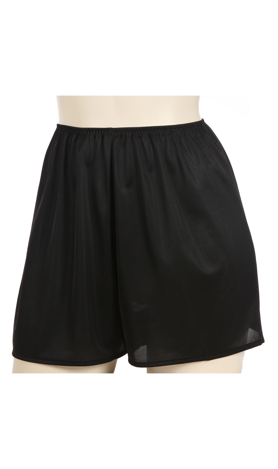 ■透けにくいフレアパンツ【35cm丈】【Atsugi】【WEB限定】 ブラック M