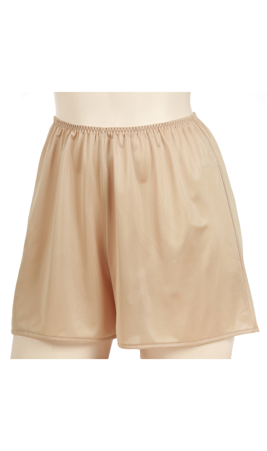 ■透けにくいフレアパンツ【35cm丈】【Atsugi】【WEB限定】 ベージュ M