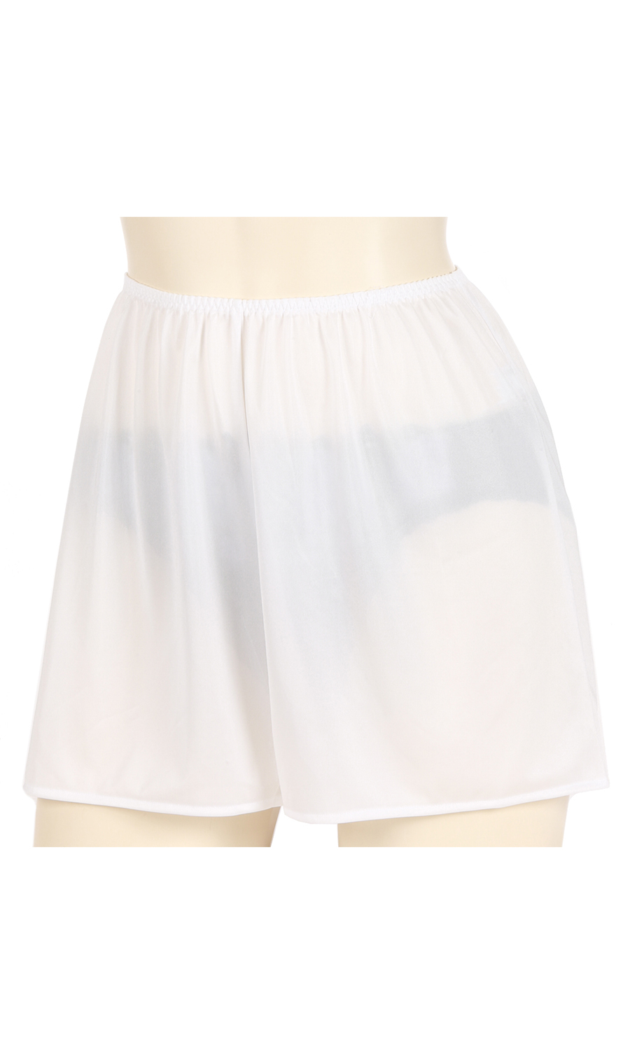 ■透けにくいフレアパンツ【35cm丈】【Atsugi】【WEB限定】 ホワイト M