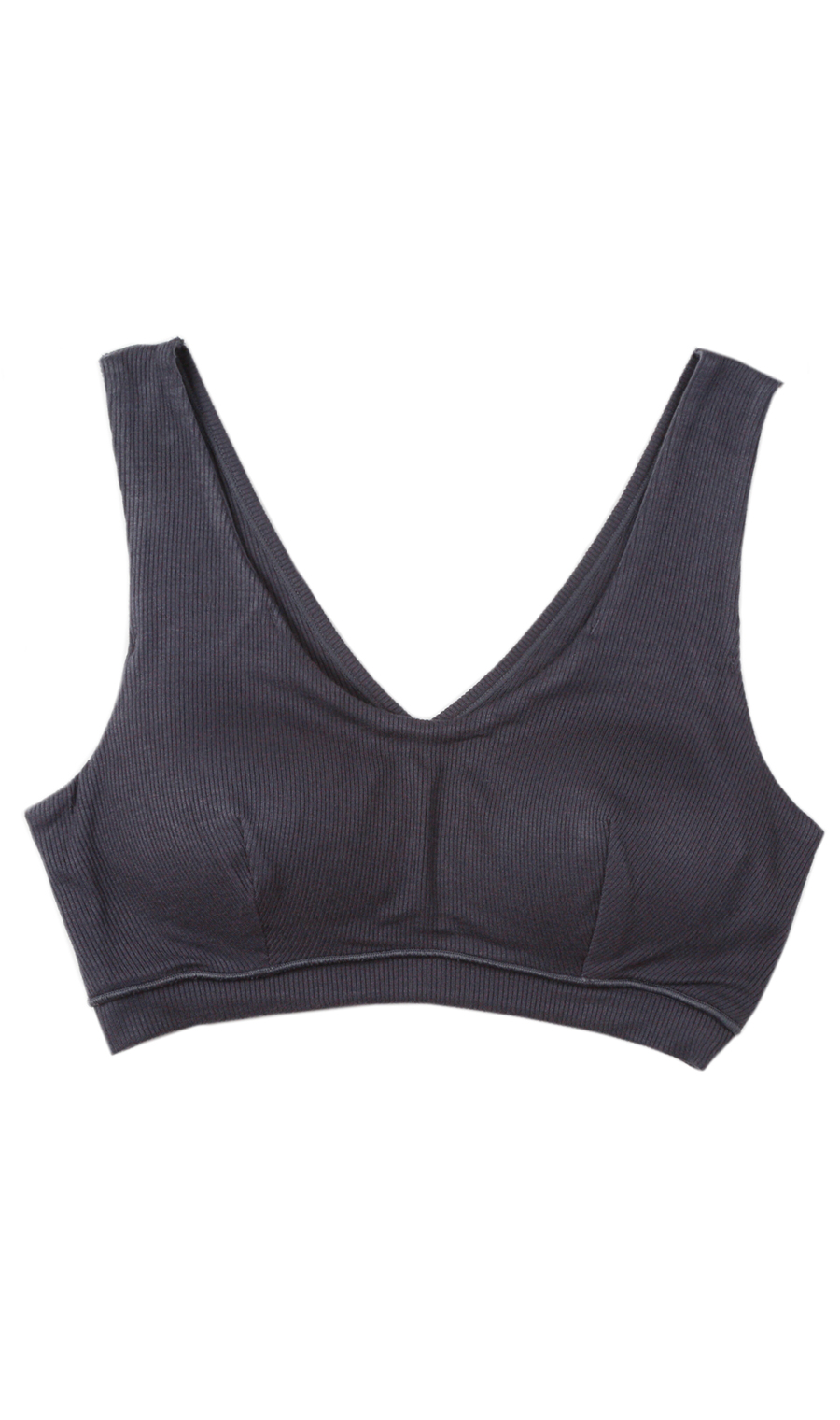 ■やわらかリブナイトブラ【Atsugi】【WEB限定】 ネイビー M