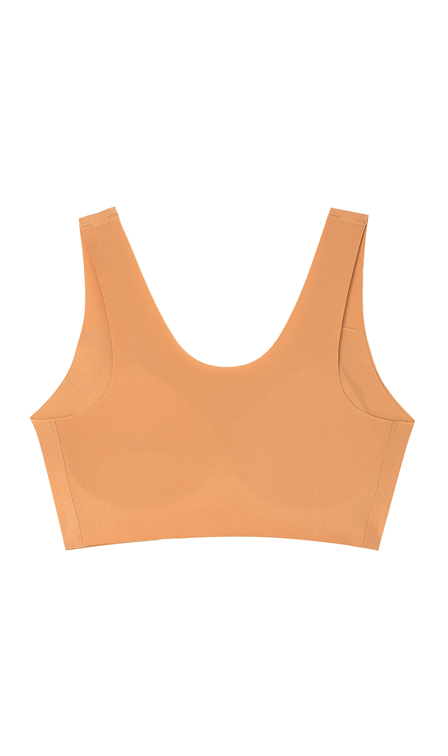 ■透けにくくひびきにくいハーフトップ【Atsugi】【WEB限定】 オレンジ M