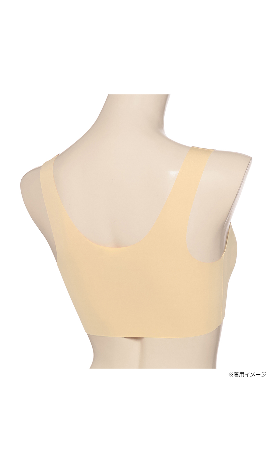 ■透けにくくひびきにくいハーフトップ【Atsugi】【WEB限定】 オレンジ M