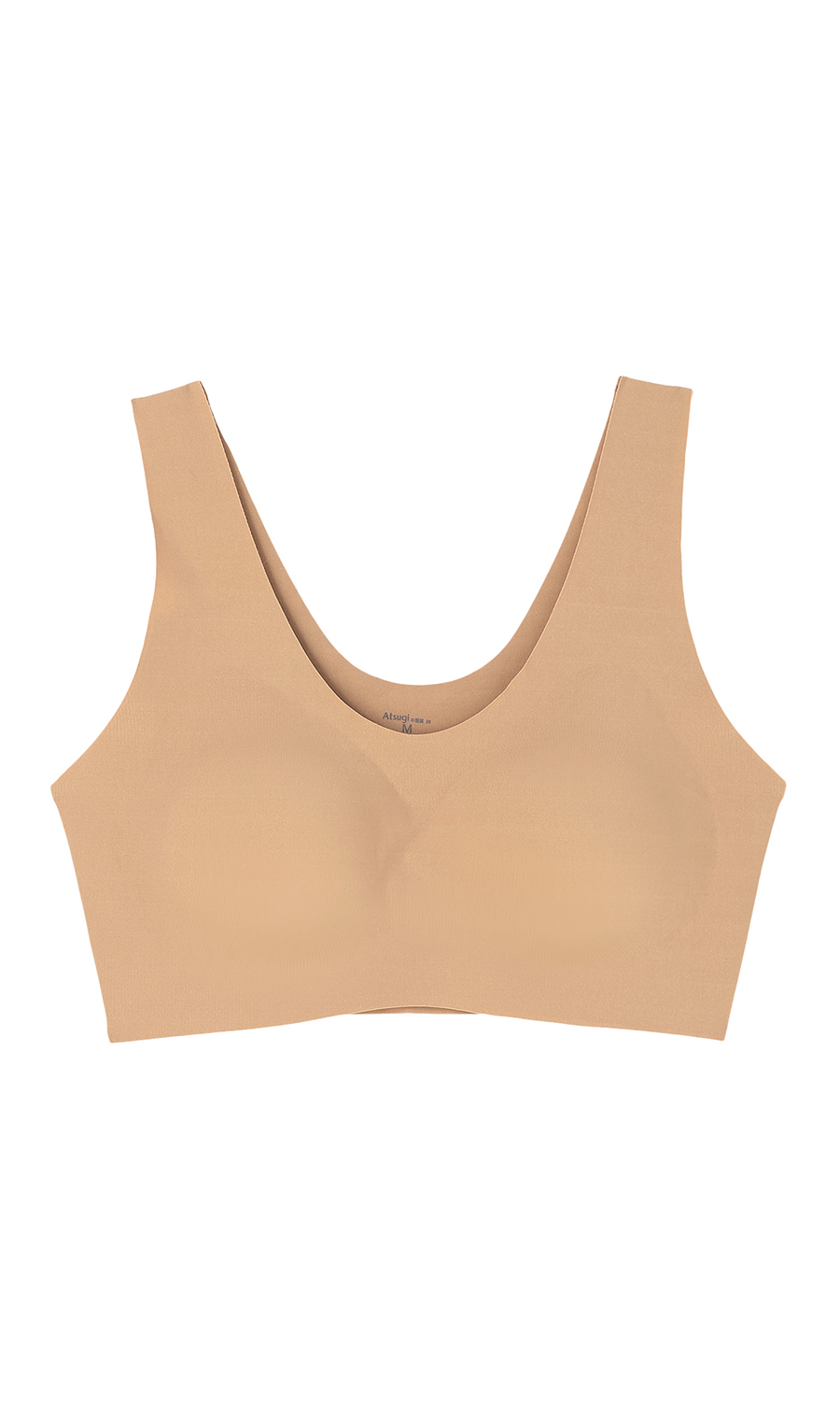 ■透けにくくひびきにくいハーフトップ【Atsugi】【WEB限定】 ブラウン M