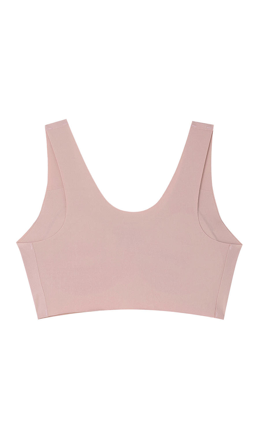 ■透けにくくひびきにくいハーフトップ【Atsugi】【WEB限定】 ピンク M