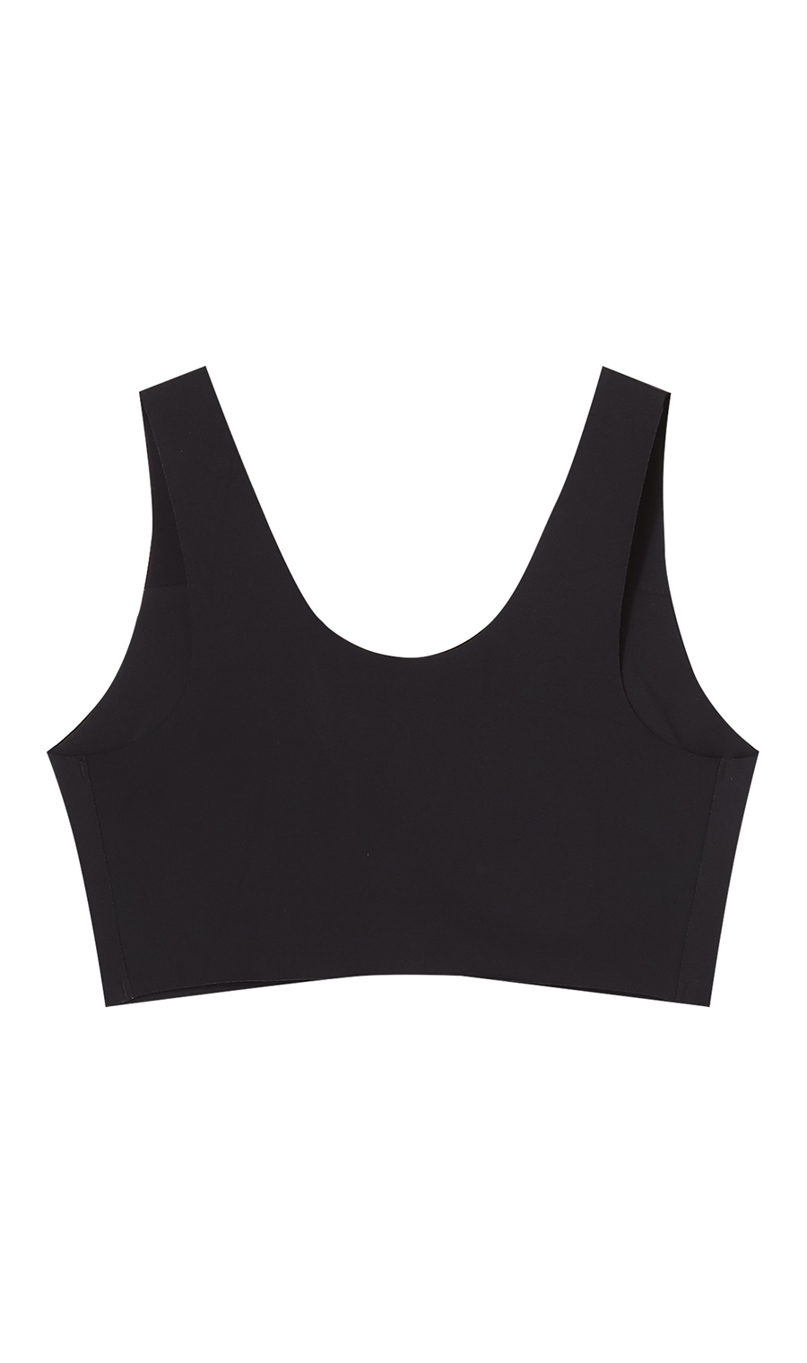 ■ひびきにくいハーフトップ【Atsugi】【WEB限定】 ブラック M