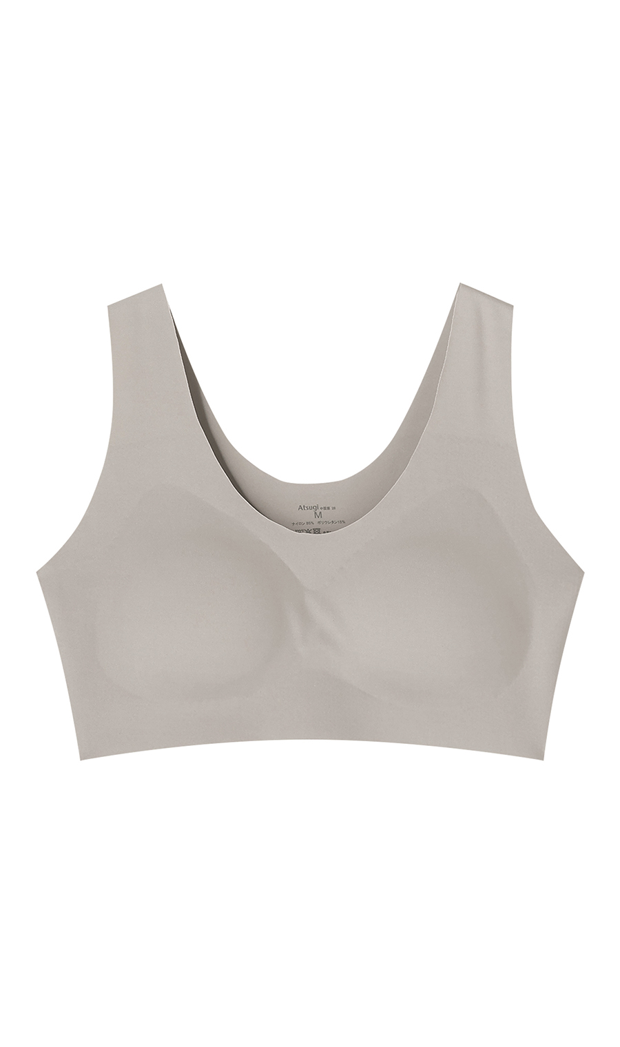 ■ひびきにくいハーフトップ【Atsugi】【WEB限定】 グレー M