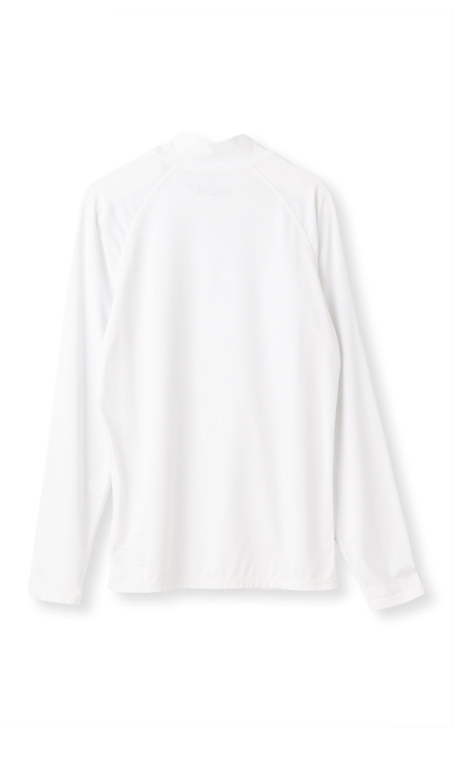 長袖モックネックTシャツ【レディース】【SHIELDE】【WEB限定】 ホワイト M