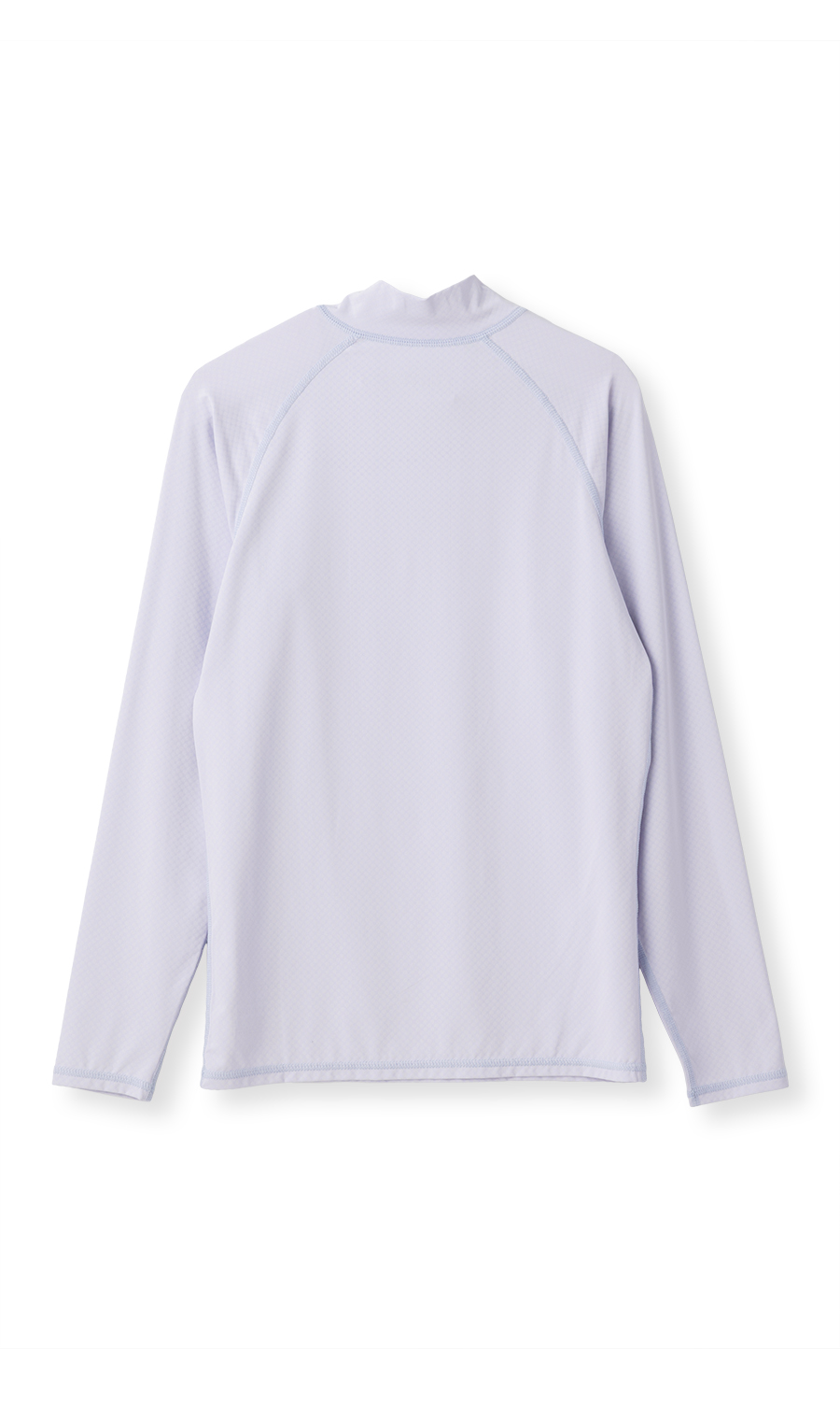 長袖モックネックTシャツ【レディース】【SHIELDE】【WEB限定】 ラベンダー M